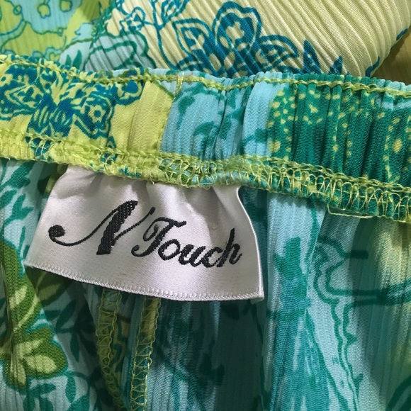 N Touch Floral Prairie Skirt M FREE SHIP - Picture 2 of 4